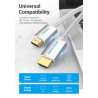 Кабель мультимедійний HDMI M to HDMI M 10.0m V2.0 4K60Hz silver Vention (AABIL)