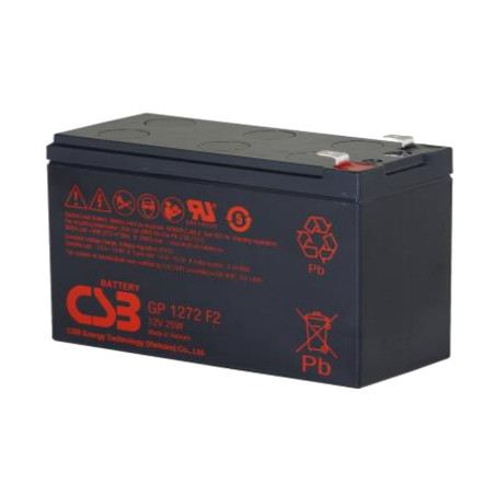 Батарея до ДБЖ CSB 12В 7.2 Ач (25W) (GP1272_25W)