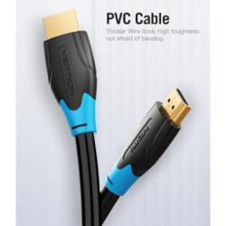 Кабель мультимедійний HDMI M to HDMI M 2.0m V2.0 4K30Hz Vention (AACBH)