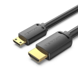 Кабель мультимедійний HDMI M to HDMI mini M 3.0m V2.0 4K60Hz Vention (AGHBI)