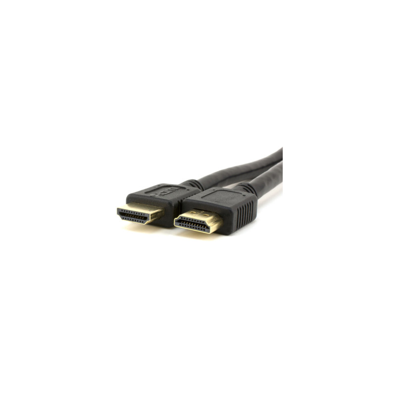 Кабель мультимедійний HDMI M to HDMI M 0.3m V1.4 black Merlion (YT-HDMI(M)/(M)HS-0.3m)