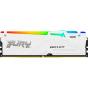 Модуль пам'яті для комп'ютера DDR5 16GB 6000 MHz Beast White RGB EXPO Kingston Fury (ex.HyperX) (KF560C36BWE2A-16)