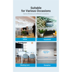 Кабель для принтера USB 2.0 AM/BM 1.5m 480Mbps PVC black Vention (COQBG)