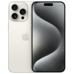 Мобільний телефон Apple iPhone 15 Pro Max 512Gb White Titanium (REF A) BREEZY (2AMU7D3)