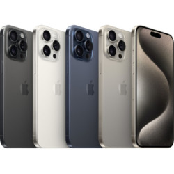 Мобільний телефон Apple iPhone 15 Pro Max 512Gb White Titanium (REF A) BREEZY (2AMU7D3)