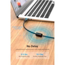 Кабель для принтера USB 2.0 AM/BM 3.0m 480Mbps PVC black Vention (COQBI)