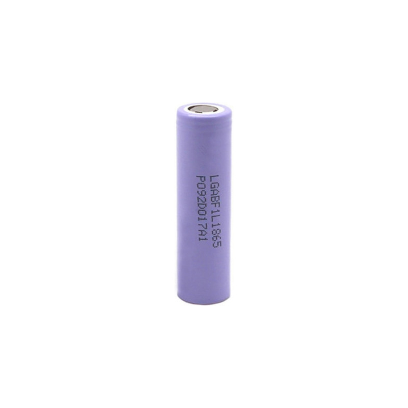 Акумулятор 18650 3350mAh, 4.875A, 4.2/3.7/2.5V, Purple LG (INR18650 F1L)