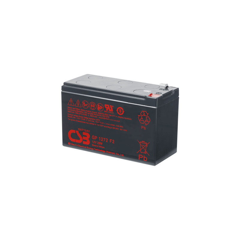 Батарея до ДБЖ CSB 12В 7.2 Аг (GP1272_28W)