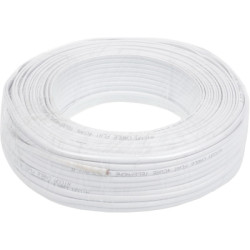 Кабель телефонний Atcom 4 жильний, діаметр 0,4мм (10121)