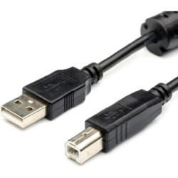 Кабель для принтера USB 2.0 AM/BM 1.5m ferite Atcom (5474)