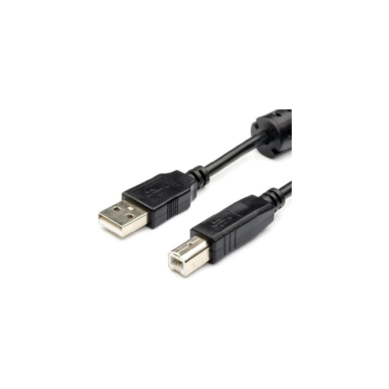 Кабель для принтера USB 2.0 AM/BM 1.5m ferite Atcom (5474)