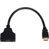 Перехідник HDMI M to 2 HDMI F 10 cm Atcom (10901)