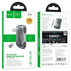 Bluetooth трансмітер HOCO E73 Black Star (6931474783752)