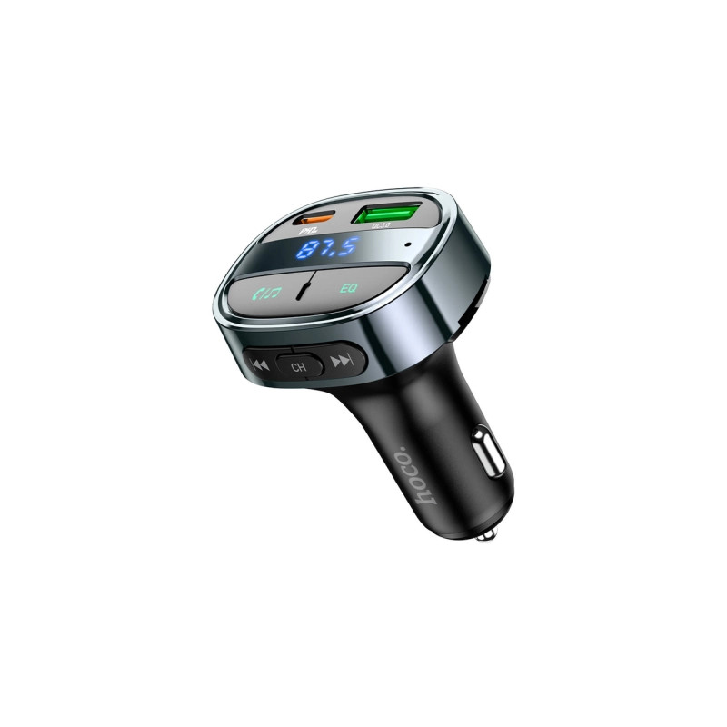 FM модулятор HOCO E70, Black, Box