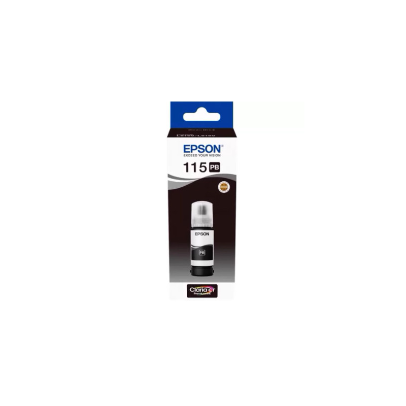 Контейнер з чорнилом Epson 115 EcoTank PhotoBlack (C13T07D14A)