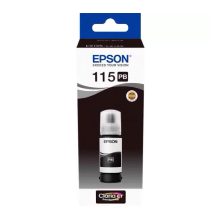 Контейнер з чорнилом Epson 115 EcoTank PhotoBlack (C13T07D14A)