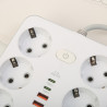 Мережевий фільтр живлення XoKo XK-SP-6-4-2-WH