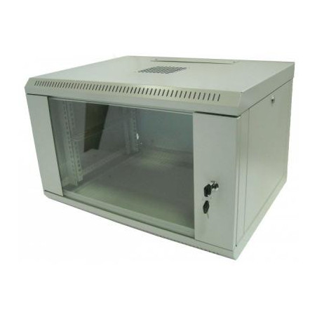 Шафа настінна Hypernet 6U 19" 600х600 (WMNC66-6U-FLAT)