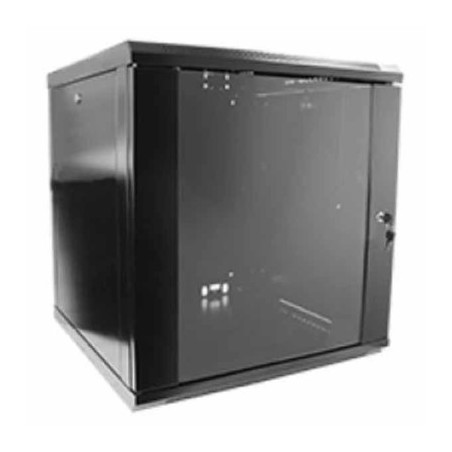 Шафа настінна Hypernet 12U 19" 600x600 (WMNC66-12U-FLAT-BLACK)