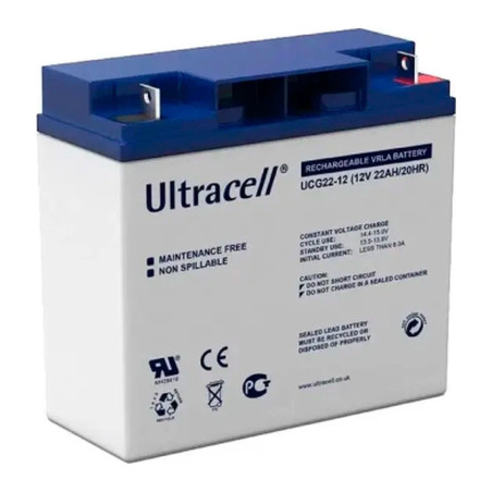 Батарея до ДБЖ Ultracell 12V-20Ah, GEL (UCG20-12)