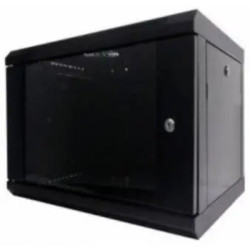 Шафа настінна Hypernet 9U 19" 600x500 (WMNC-500-9U-FLAT-BLACK)