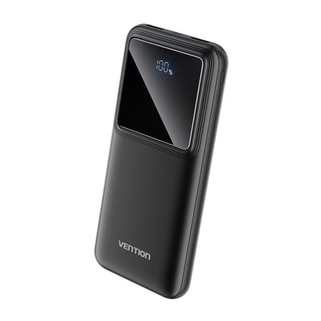 Батарея універсальна Vention 10000 mAh 22.5W Black LED Display Type (FHKB0)
