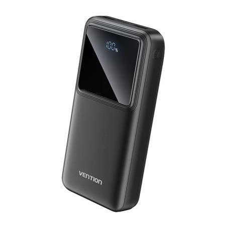 Батарея універсальна Vention 20000 mAh 22.5W Black LED Display Type (FHLB0)