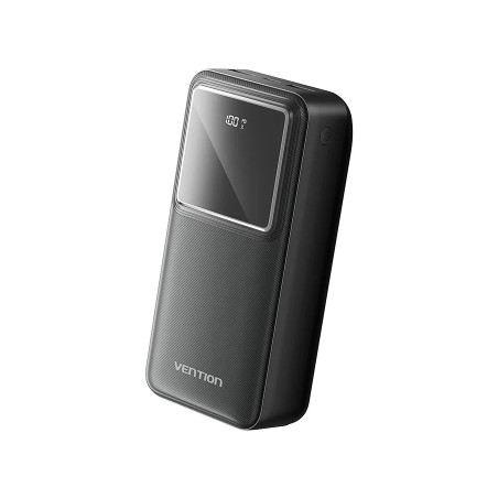 Батарея універсальна Vention 30000 mAh 22.5W Black LED Display Type (FHMB0)
