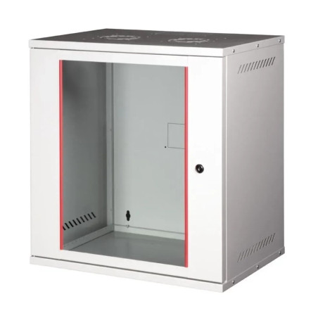 Шафа настінна Hypernet 12U 19" 542x400 розбірна Security Box (SB-40-12U-FLAT)