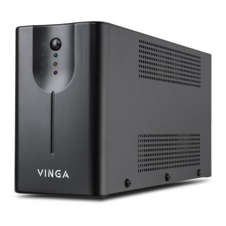Пристрій безперебійного живлення Vinga LED 800VA metal case (VPE-800M)