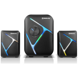 Акустична система REAL-EL M-320 Black (EL121300014)