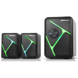 Акустична система REAL-EL M-320 Black (EL121300014)