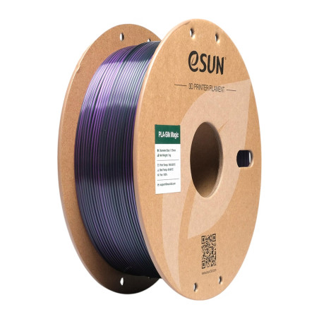 Пластик для 3D-принтера eSUN ePLA-Silk Magic 1кг, 1.75мм, Black Purple (EPLA-SILKMAGIC-P175BP1)