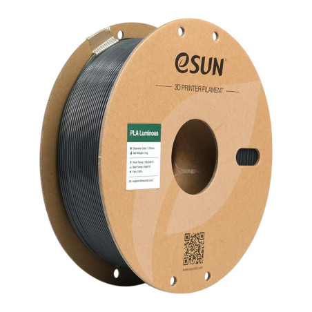 Пластик для 3D-принтера eSUN PLA- Luminous 1.75мм, 1кг, GREEN (EPLA-LUMINOUS175L1)