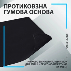 Килимок для мишки Logitech G240 Gaming Mouse Pad Black (943-000785)