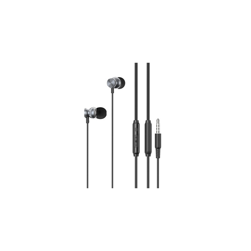 Навушники ColorWay 3.5 mm Wired Earphone UrbanBeat Black (CW-WD03BK)