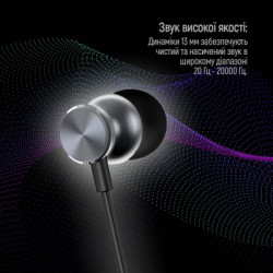 Навушники ColorWay 3.5 mm Wired Earphone UrbanBeat Black (CW-WD03BK)