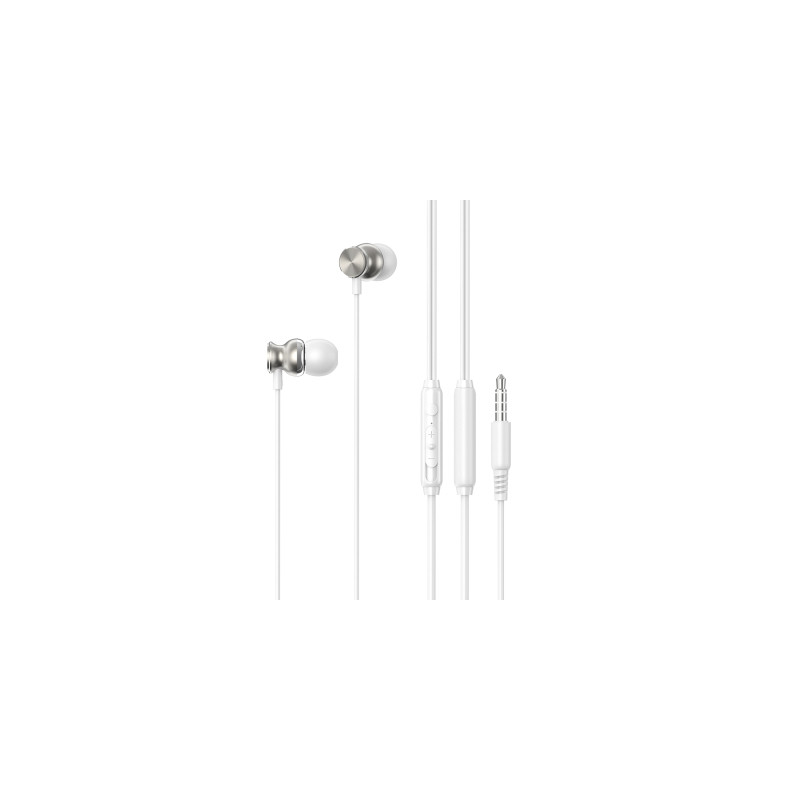 Навушники ColorWay 3.5 mm Wired Earphone UrbanBeat White (CW-WD03WT)