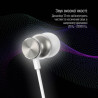 Навушники ColorWay 3.5 mm Wired Earphone UrbanBeat White (CW-WD03WT)