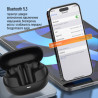 Навушники ColorWay Slim TWS-1 Earbuds Long Life Black (CW-TWS1BK1)
