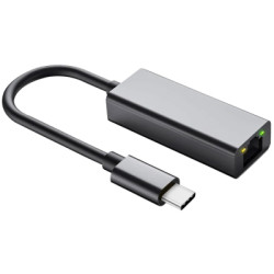 Адаптер USB-C to RJ45 Ethernet 1000Mbps Dynamode (DM-AD-GLAN-C)