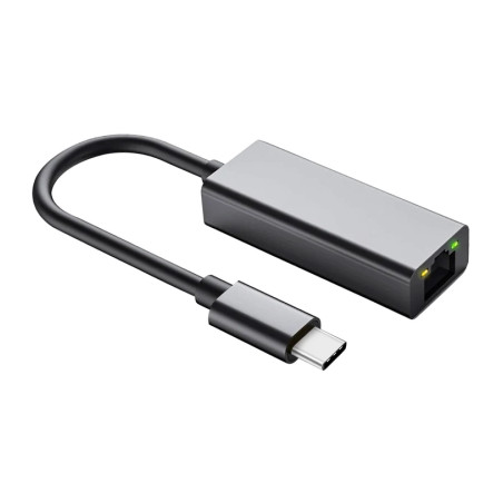 Адаптер USB-C to RJ45 Ethernet 1000Mbps Dynamode (DM-AD-GLAN-C)