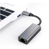 Адаптер USB-C to RJ45 Ethernet 1000Mbps Dynamode (DM-AD-GLAN-C)