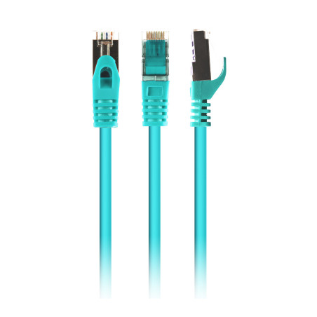 Патч-корд 0.25м S/FTP Cat 6A CU LSZH green Cablexpert (PP6A-LSZHCU-G-0.25M)