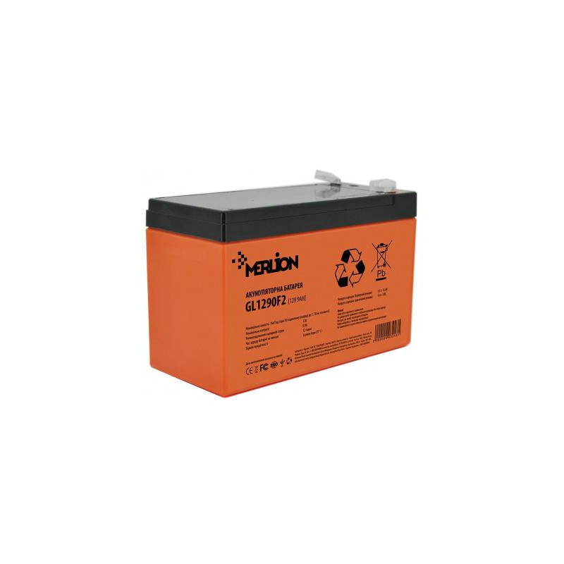 Батарея до ДБЖ Merlion 12V-9Ah GEL (GL1290F2 GEL)