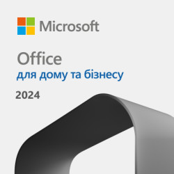 Офісний додаток Microsoft Office Home and Business 2024 укр, FPP без носія (EP2-06693)