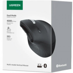 Мишка Ugreen MU008 Vertical Wireless Black (25444)