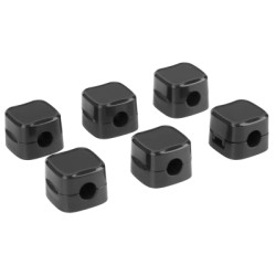 Тримач для кабелю OfficePro CM002B, magnetic clasp, 6шт1пак, back (CM002B)