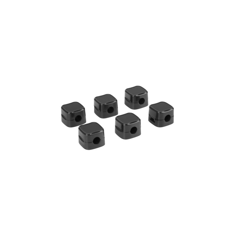 Тримач для кабелю OfficePro CM002B, magnetic clasp, 6шт1пак, back (CM002B)