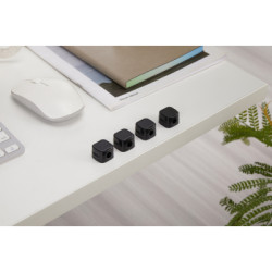 Тримач для кабелю OfficePro CM002B, magnetic clasp, 6шт1пак, back (CM002B)